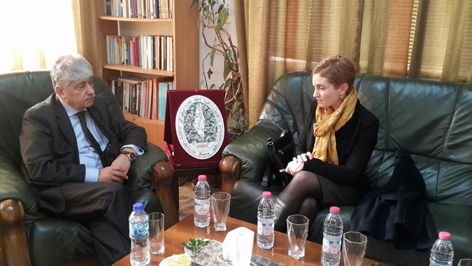 د.مجدلاني يبحث مع سفيرة استراليا اخر التطورات السياسية ويدعو لاعتراف بلادها بدولة فلسطين