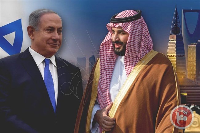 لقاء سري بين نتنياهو وابن سلمان في “قصر ملكي”