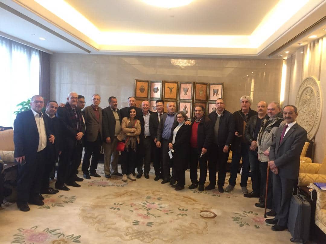 ترأسها وفد فلسطين ممثلا بالرفيق الزق : “الأحزاب العربية اليسارية“ تصل بكين لبحث عدد من المواضيع المشتركة ترأسها وفد فلسطين ممثلا بالرفيق الزق : “الأحزاب العربية اليسارية“ تصل بكين لبحث عدد من المواضيع المشتركة