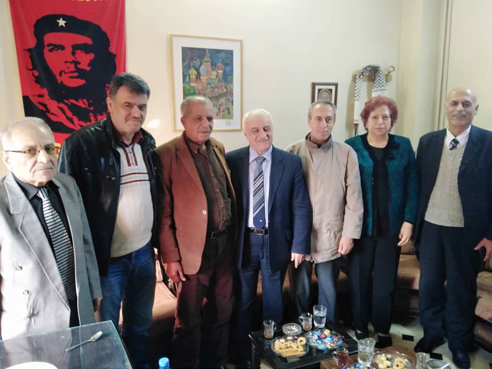 النضال الشعبي تهني الحزب الشيوعي السوري الموحد باختتام اعمال مؤتمره الثالث عشر النضال الشعبي تهني الحزب الشيوعي السوري الموحد باختتام اعمال مؤتمره الثالث عشر