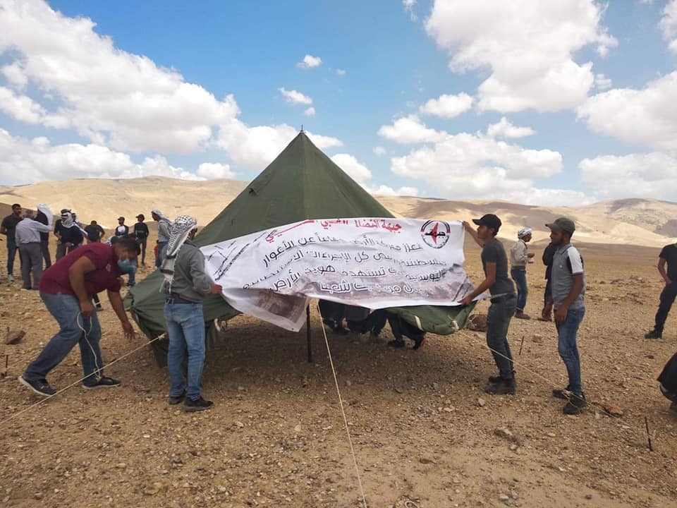 النضال الشعبي بأريحا تطالب توحيد كافة الجهود لإسقاط مخطط الضم