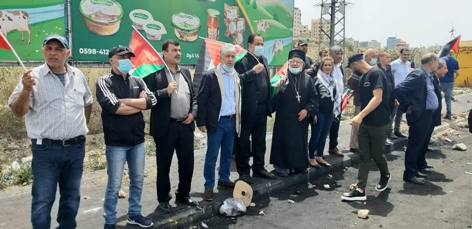 الجبهة تشارك بمسيرات النضال الشعبي ضد الاحتلال في الضفة الغربية الجبهة تشارك بمسيرات النضال الشعبي ضد الاحتلال في الضفة الغربية