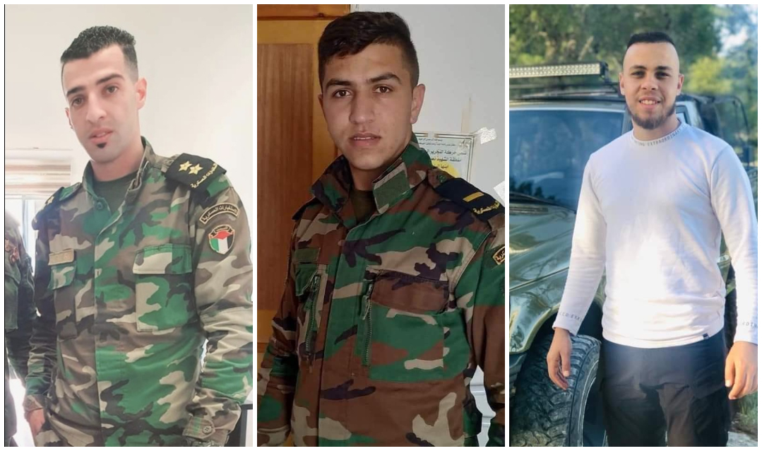 3 شهداء في جنين برصاص قوّة إسرائيلية خاصة 3 شهداء في جنين برصاص قوّة إسرائيلية خاصة