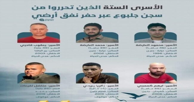 السجون على صفيح ساخن.. فصائل ومؤسسات تدين هجمة سلطات الاحتلال ضد عائلات أسرى “جلبوع” و تحذر!