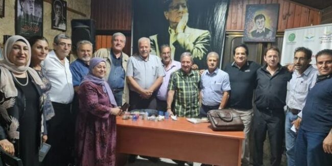 في مؤسّسة محمود درويش في كفر ياسيف : الشّاعر الفلسطينيّ المتوكّل طه ومجموعة من الشّعراء يتالّقون شعرًا