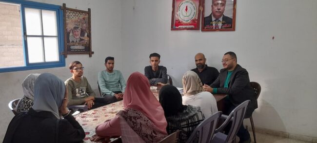 دائرة الشباب تعقد اجتماع لها برفح دائرة الشباب تعقد اجتماع لها برفح