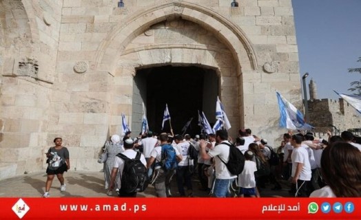 وسط توترات في الأقصى.. يهود متطرفون يخططون لمسيرة “أعلام في القدس” وشرطة الاحتلال ترفض تأمينها وسط توترات في الأقصى.. يهود متطرفون يخططون لمسيرة “أعلام في القدس” وشرطة الاحتلال ترفض تأمينها