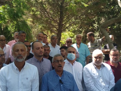 النضال تزور ضريح المناضل مصطفى سعد في ذكرى استشهاده