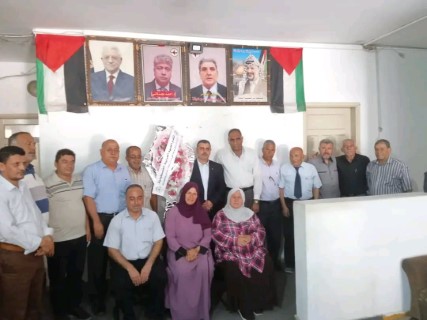 العربية الفلسطينية تزور النضال الشعبي مهنئة بالانطلاقة 55