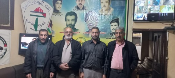 النضال تستقبل قيادتي حركة حماس و الجهاد الاسلامي في بعلبك و البقاع في مكتبها النضال تستقبل قيادتي حركة حماس و الجهاد الاسلامي في بعلبك و البقاع في مكتبها