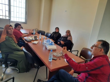 كتلة نضال المرأة تشارك بلقاء مدير خدمات الأونروا في مخيم نهر البارد كتلة نضال المرأة تشارك بلقاء مدير خدمات الأونروا في مخيم نهر البارد