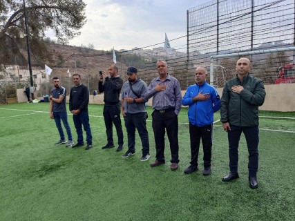 بطولة القدس تقاوم لكرة القدم بتنظيم من اتحاد شباب النضال في الضفة وغزة ،التي افتتحت اليوم الجمعة . بطولة القدس تقاوم لكرة القدم بتنظيم من اتحاد شباب النضال في الضفة وغزة ،التي افتتحت اليوم الجمعة .