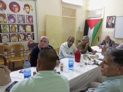 خلال اجتماع لفصائل المنظمة وشخصيات وطنية بمكتب النضال : اكدت أن منظمة التحرير البيت الجامع للشعب الفلسطيني خلال اجتماع لفصائل المنظمة وشخصيات وطنية بمكتب النضال : اكدت أن منظمة التحرير البيت الجامع للشعب الفلسطيني
