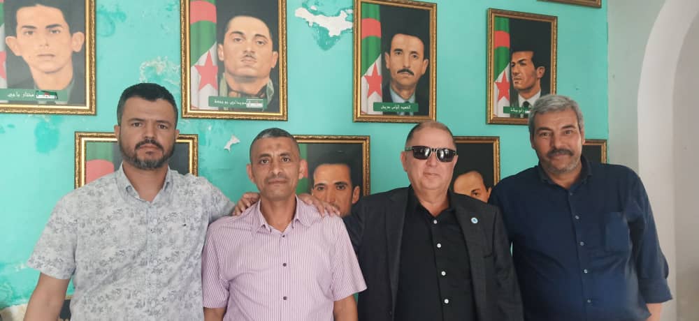 وفد من النضال الشعبي يزور المنظمة الوطنية لأبناء المجاهدين وفد من النضال الشعبي يزور المنظمة الوطنية لأبناء المجاهدين