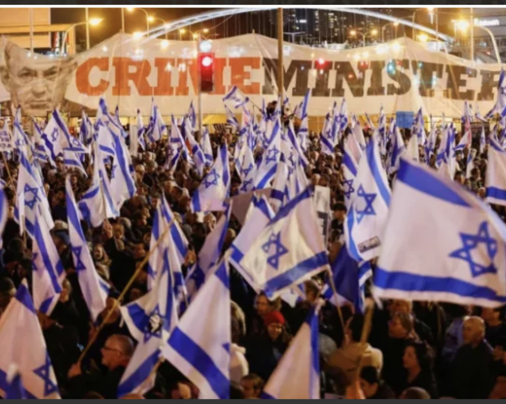 للأسبوع 27.. تجدد التظاهرات الاحتجاجية ضد نتنياهو للأسبوع 27.. تجدد التظاهرات الاحتجاجية ضد نتنياهو