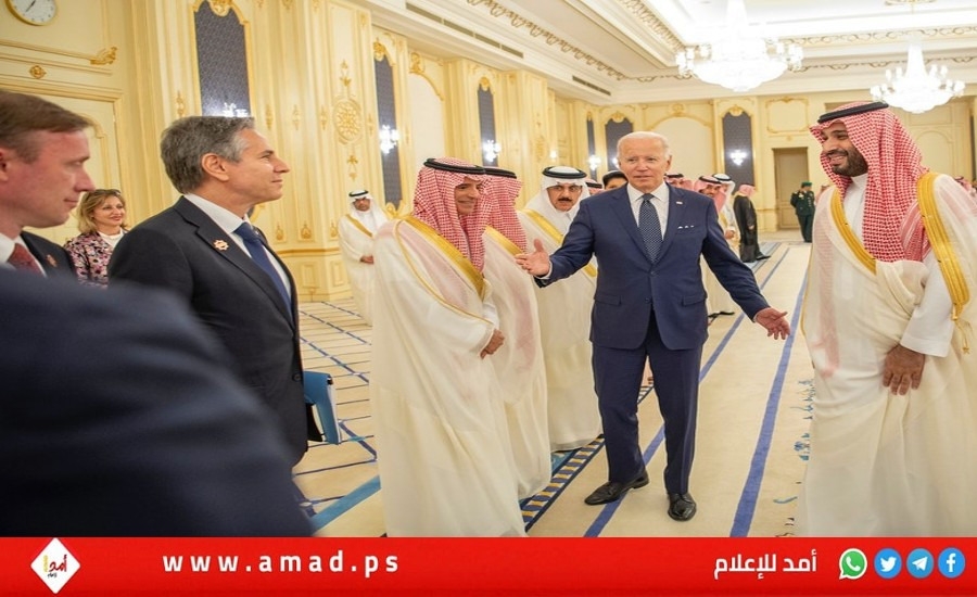 فرانس برس: هرولة أمريكية لتحسين العلاقات مع الرياض وسط جهود للتطبيع مع إسرائيل فرانس برس: هرولة أمريكية لتحسين العلاقات مع الرياض وسط جهود للتطبيع مع إسرائيل