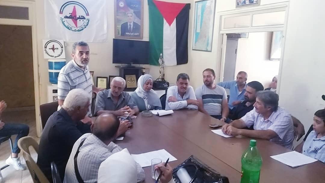اتحاد نضال عمال فلسطين يقيم ندوة تثقيفية في دمشق اتحاد نضال عمال فلسطين يقيم ندوة تثقيفية في دمشق