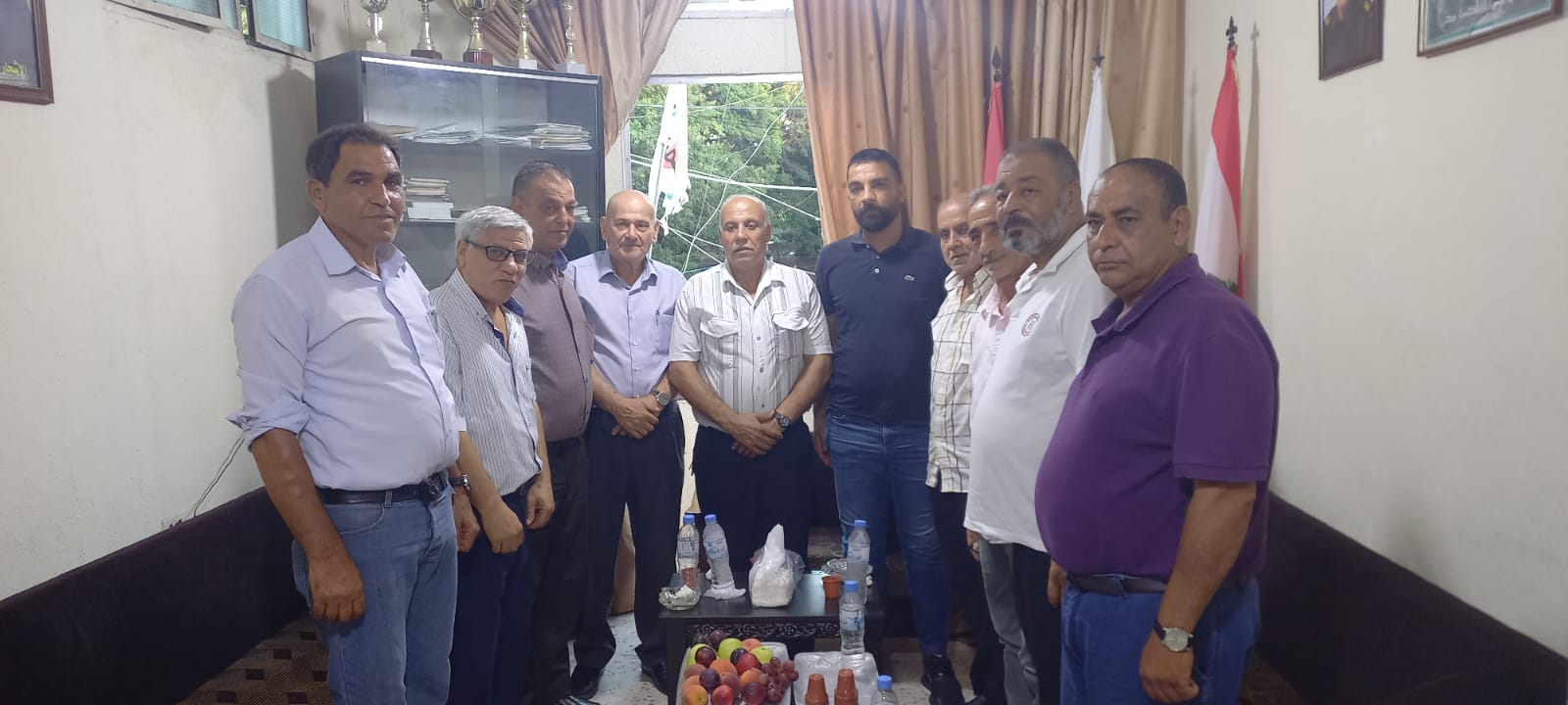 النضال الشعبي تستقبل وفد جبهة التحرير الفلسطينية في صور النضال الشعبي تستقبل وفد جبهة التحرير الفلسطينية في صور