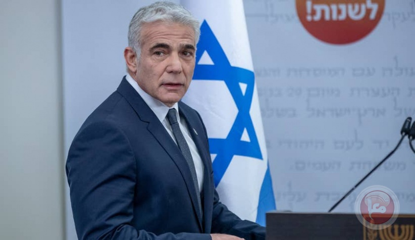 لبيد: حكومة نتنياهو تعرض علينا الحرب إلى الأبد لبيد: حكومة نتنياهو تعرض علينا الحرب إلى الأبد