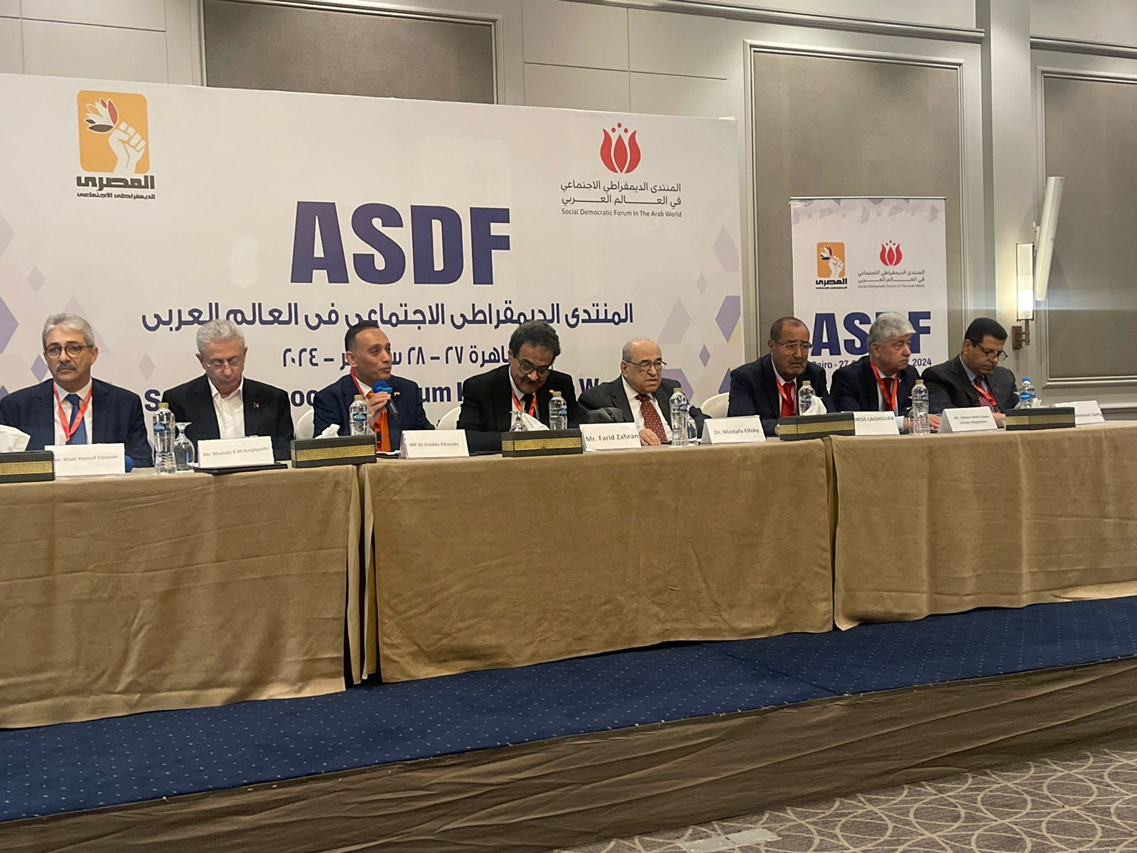 خلال كلمته أمام المنتدى الديمقراطي الاجتماعي في القاهرة: د. مجدلاني معيار مصداقية أي حزب هو موقفه وانحيازه لجانب حقوق الشعب الفلسطيني بتقرير مصيره وإقامة دولته خلال كلمته أمام المنتدى الديمقراطي الاجتماعي في القاهرة: د. مجدلاني معيار مصداقية أي حزب هو موقفه وانحيازه لجانب حقوق الشعب الفلسطيني بتقرير مصيره وإقامة دولته