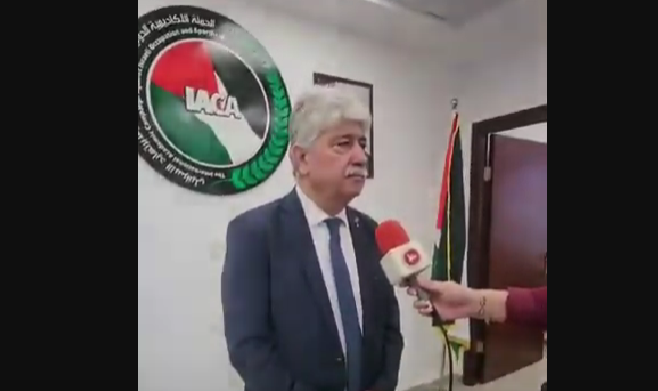 حديث د.أحمد مجدلاني خلال محاضرة (آفاق العمل غير الرسمي في اوروبا وأمريكا اللاتينية للتضامن مع الشعب الفلسطيني).