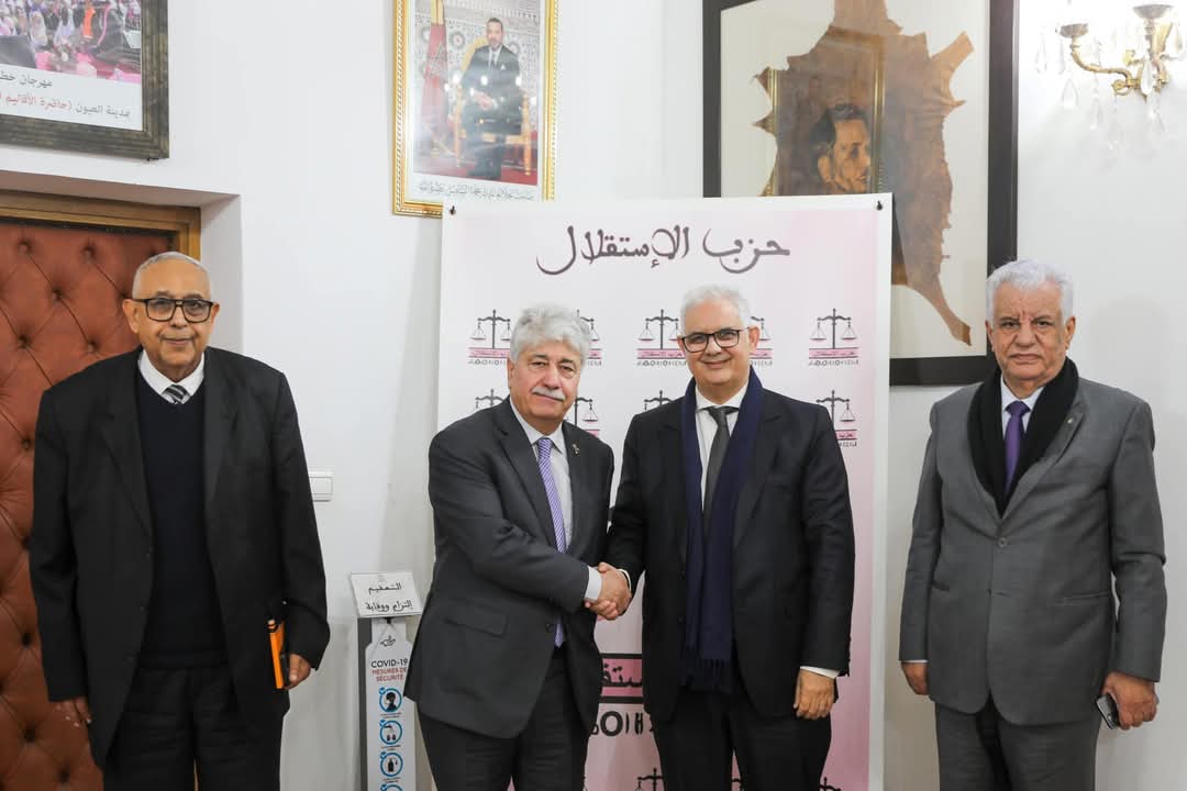 د. مجدلاني يطلع أمين حزب الاستقلال المغربي على آخر المستجدات السياسية والميدانية د. مجدلاني يطلع أمين حزب الاستقلال المغربي على آخر المستجدات السياسية والميدانية
