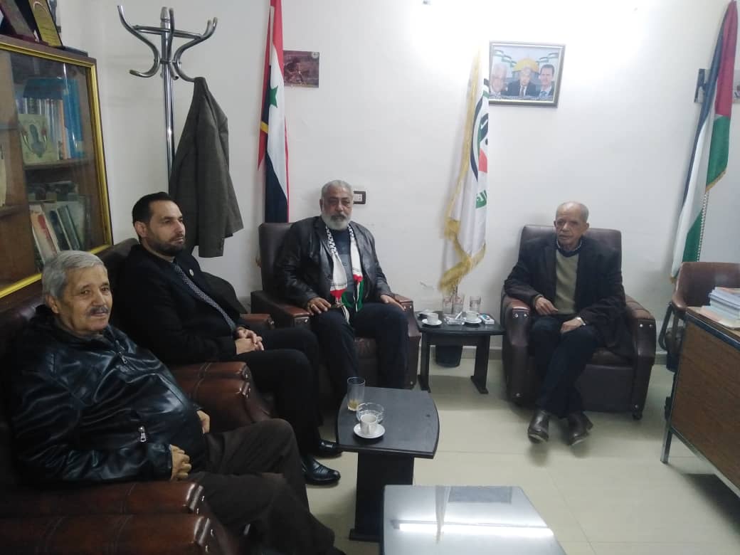 النضال الشعبي: تبحث مع الحزب السوري القومي وحزب التطوير والتحديث أخر المستجدات السياسية النضال الشعبي: تبحث مع الحزب السوري القومي وحزب التطوير والتحديث أخر المستجدات السياسية