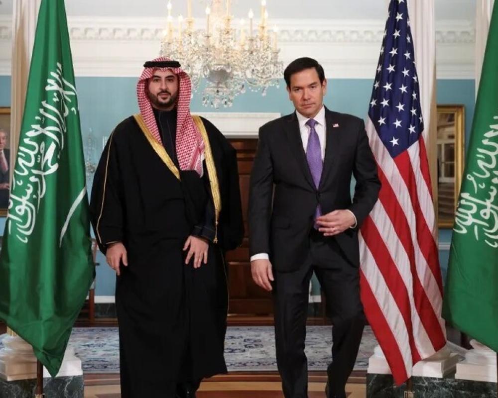 روبيو يلتقي وزير الدفاع السعودي في واشنطن