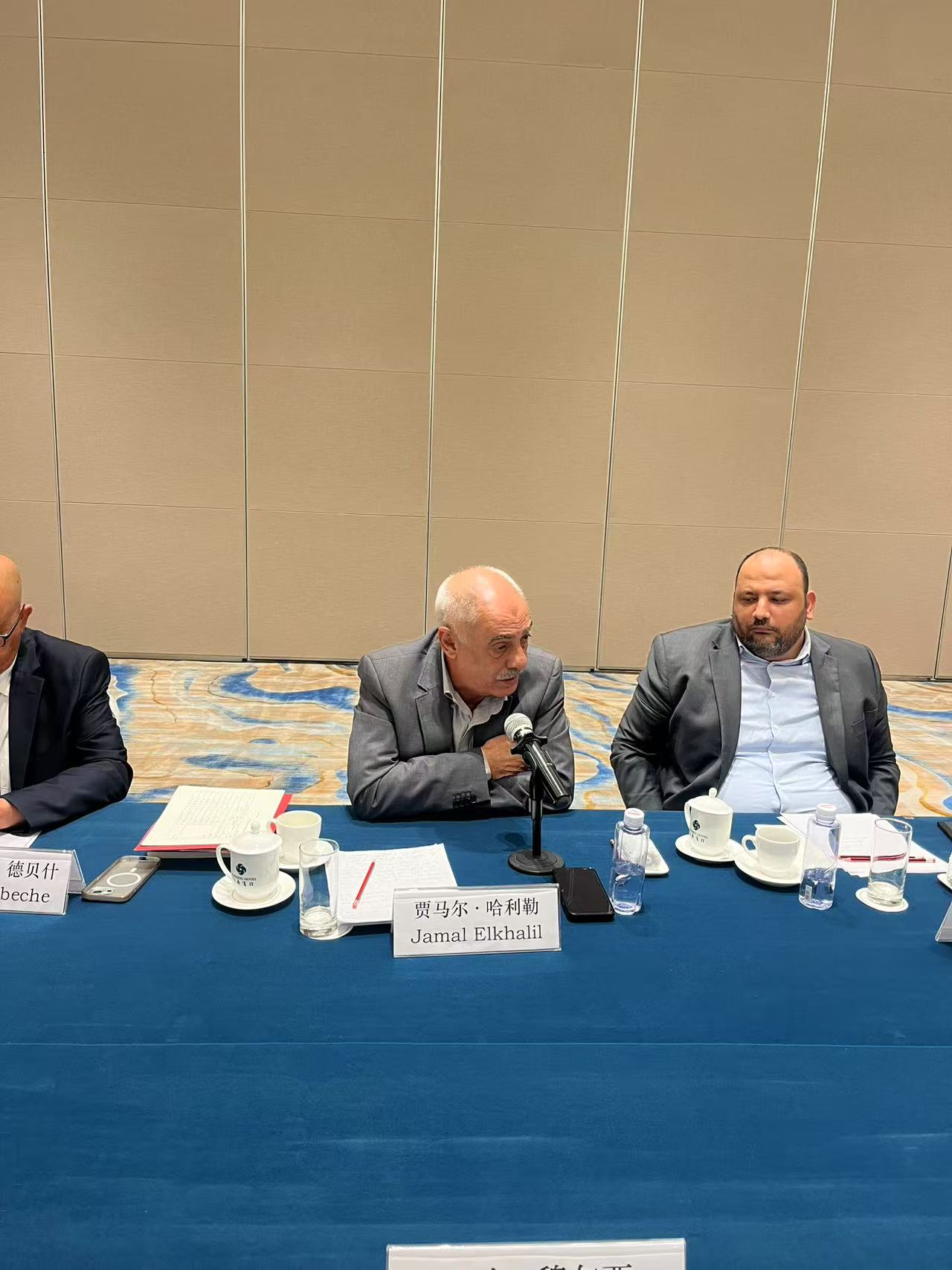 وفد جبهة النضال الشعبي الفلسطيني يشارك بافتتاح المؤتمر الوزاري للحوار العالمي للحضارات في بكين وفد جبهة النضال الشعبي الفلسطيني يشارك بافتتاح المؤتمر الوزاري للحوار العالمي للحضارات في بكين
