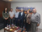وفد من الجبهة العربية الفلسطينية بهنىء النضال بذكرى الانطلاقة ويؤكدان تكاتف الجهود لمواجهة مشاريع الاحتلال الفاشية وفد من الجبهة العربية الفلسطينية بهنىء النضال بذكرى الانطلاقة ويؤكدان تكاتف الجهود لمواجهة مشاريع الاحتلال الفاشية