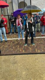 النضال الشعبي تشارك بوقفة تضامنية مع غزة ضد الابادة الجماعية والتجويع