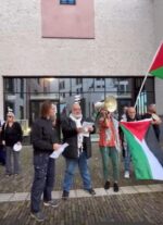 النضال الشعبي تشارك بوقفة تضامنية مع غزة في هولندا