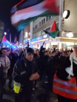 ذياب : يشارك بفعالية دعم وتضامن مع نضال شعبنا وضد حرب الإبادة في فرانكفورت