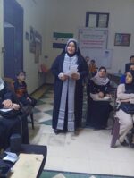 النضال الشعبي : تنظم عرض فيلم وثائقي يتحدث عن المرأة بمخيم اليرموك