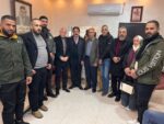 جبهة النضال الشعبي الفلسطيني في محافظة سلفيت تزور الأخ عبد الستار عواد بعد الإفراج عنه من سجون الاحتلال