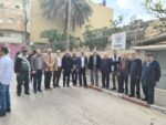 جبهة النضال الشعبي الفلسطيني تشارك في وقفة جماهيرية بطولكرم تنديداً بمنع الصليب الأحمر من زيارة الأسرى