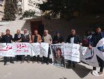 النضال الشعبي بغزة : تشارك فى الاعتصام والتضامن الاسبوعي مع الأسرى والأفطار الجماعي الذي نظمته نقابة الصحفيين