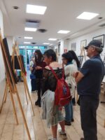 شيلو: يحرز المرتبة الثالثة بمسابقة ايطالية بصورة “يسقط قانون اعدام الاسرى” نظمتها منظمة “زيتون فيستيفال” ضمن معرض صور “مقاومة من اجل البقاء”