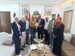 وفد من الاتحاد العام لنقابات عمال فلسطين في سلفيت يلتقي رئيس بلدية سلفيت ضياء دقروق وفد من الاتحاد العام لنقابات عمال فلسطين في سلفيت يلتقي رئيس بلدية سلفيت ضياء دقروق