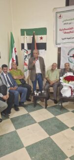 جبهة النضال الشعبي الفلسطيني تحيي الذكرى الـ59 لانطلاقتها بحفل استقبال في مخيم اليرموك بدمشق جبهة النضال الشعبي الفلسطيني تحيي الذكرى الـ59 لانطلاقتها بحفل استقبال في مخيم اليرموك بدمشق